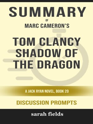 cover image of Summary of Marc Cameron's Tom Clancy Shadow of the Dragon